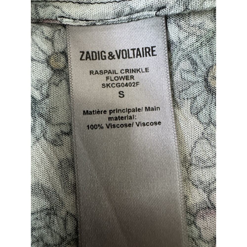 Zadig & Voltaire Dainty Dress Womens Small Lace Floral Modest Feminine Church - Picture 6 of 16